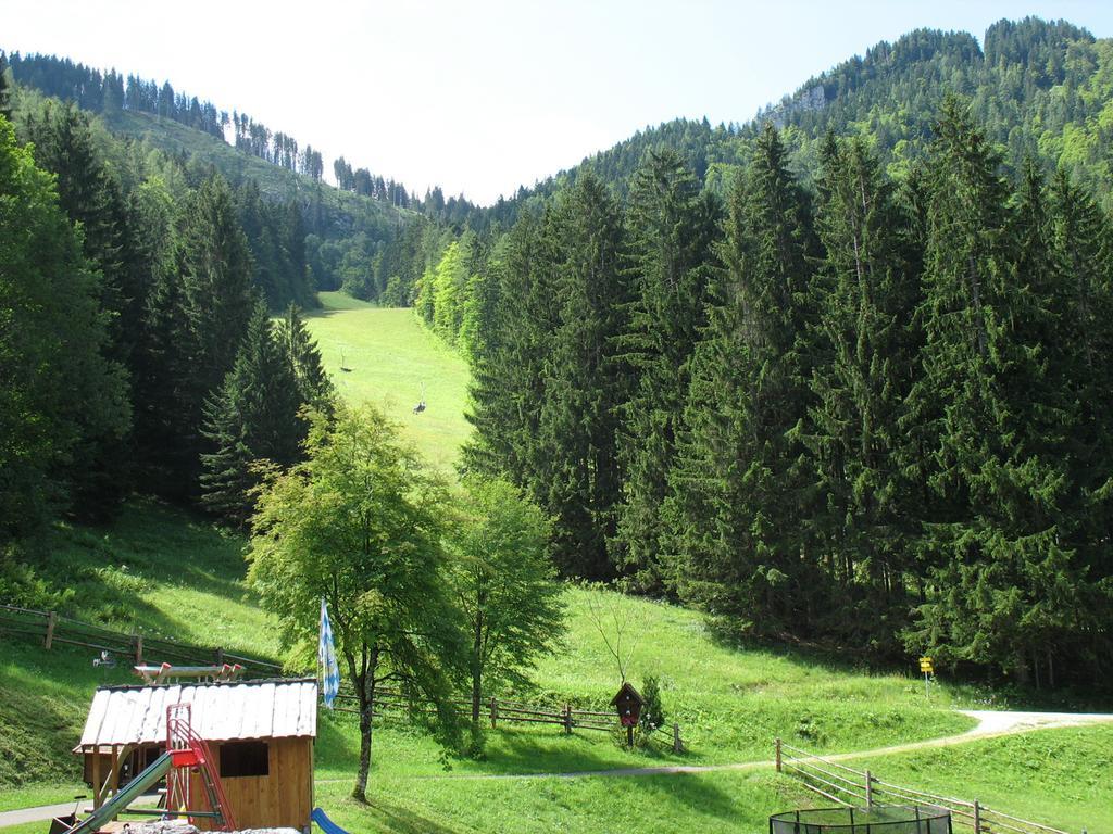 Almbruennerl Die Almhuette Auf Der Raffner Alm Ruhpolding Eksteriør bilde