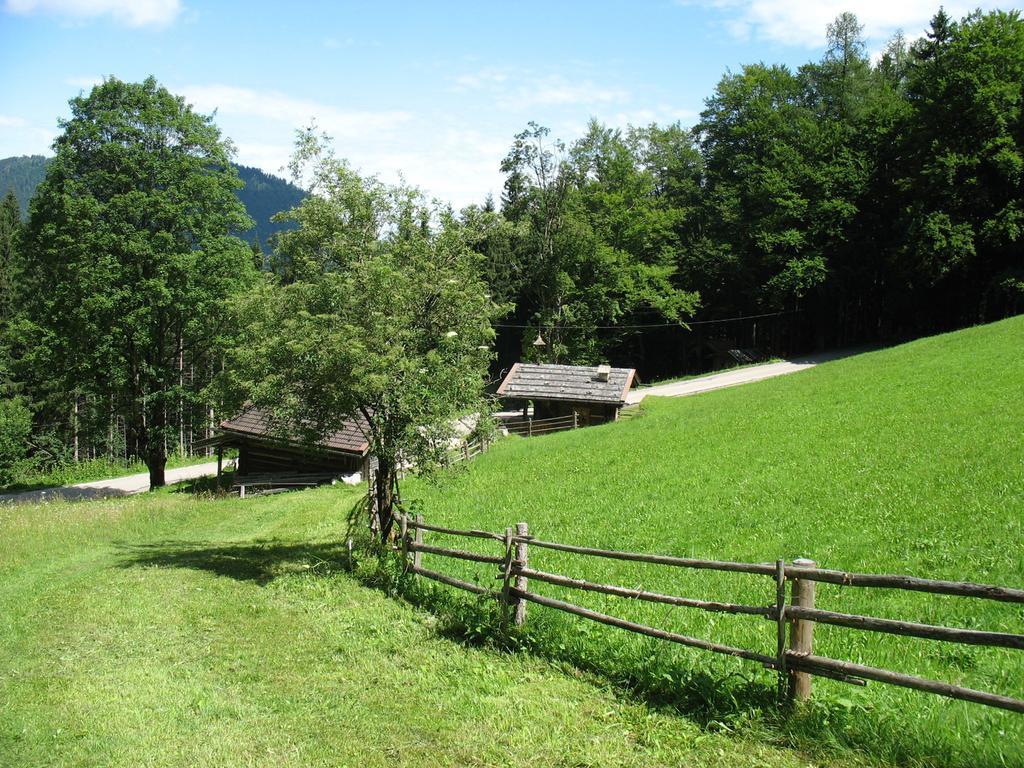 Almbruennerl Die Almhuette Auf Der Raffner Alm Ruhpolding Rom bilde