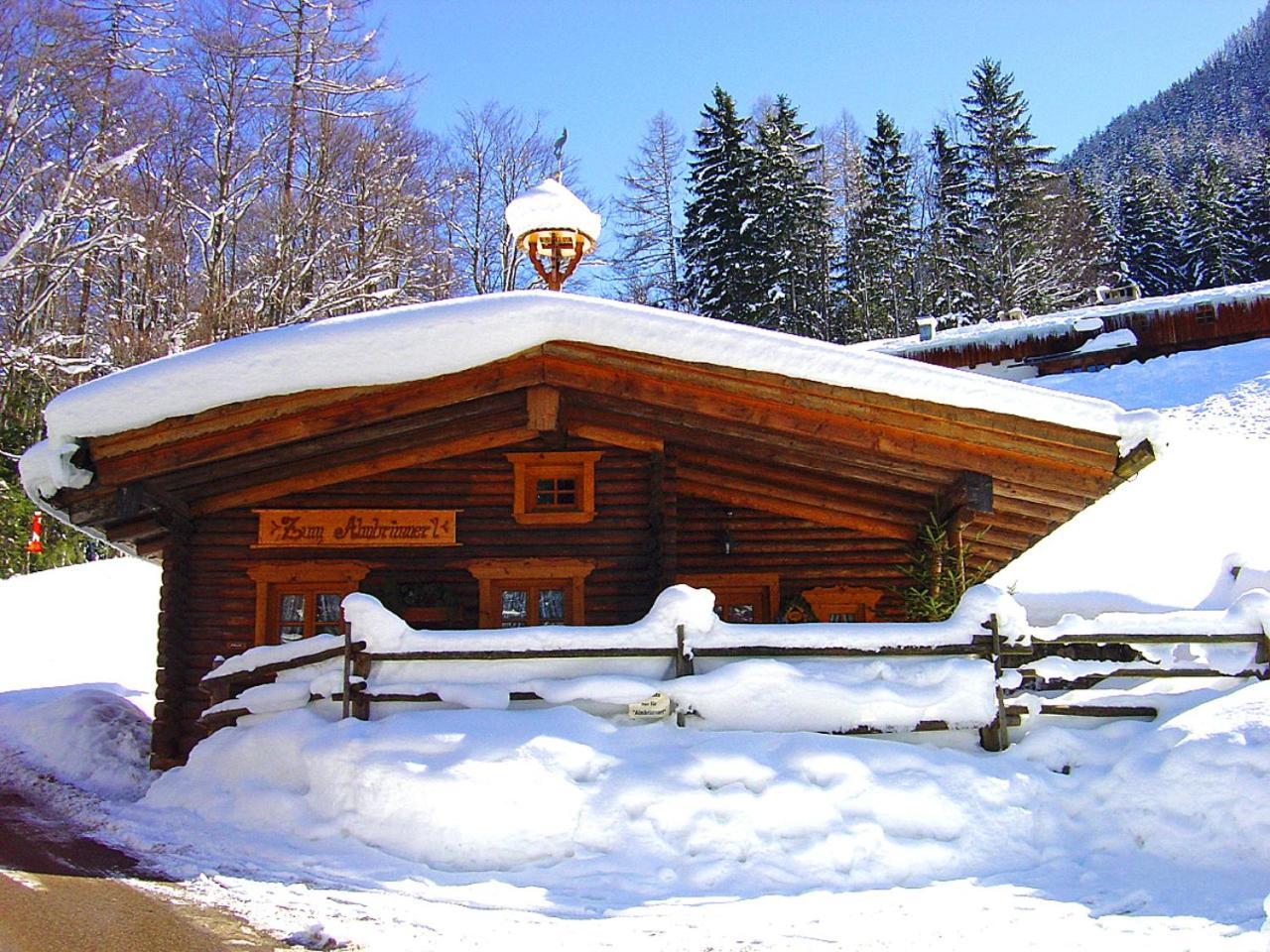 Almbruennerl Die Almhuette Auf Der Raffner Alm Ruhpolding Eksteriør bilde
